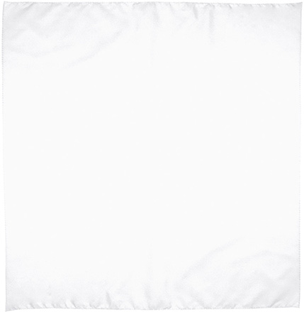 pañuelo cuadrado BANDANA blanco