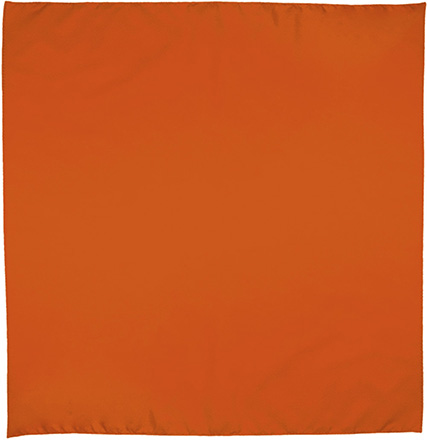 pañuelo cuadrado BANDANA naranja fiesta