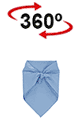 vista 360<sup>0</sup> Lenço quadrado BANDANA