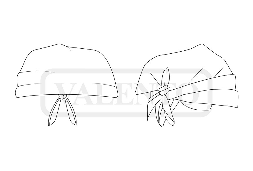 esquema Squared scarf BANDANA