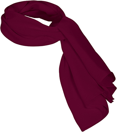 Pañuelo CARLA granate caoba