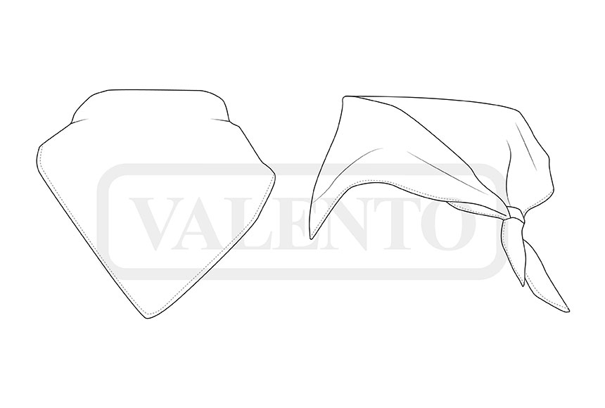 esquema Squared scarf FIESTA