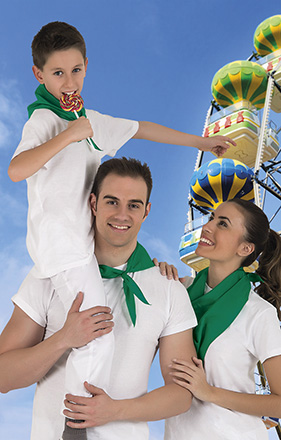  Valento pañuelo triangular FIESTA