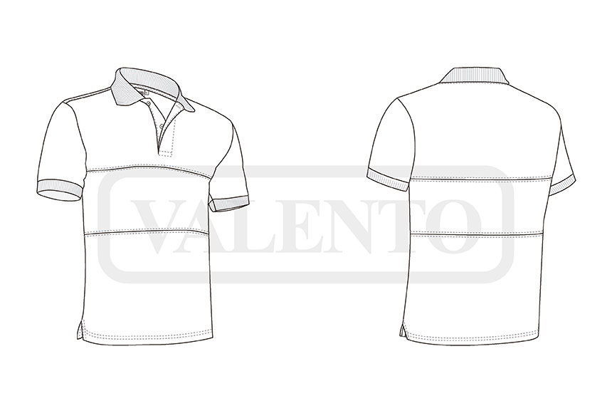 esquema S/S Polo Shirt VARSITY