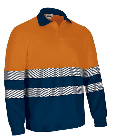 orange fluo-bleu marine orion