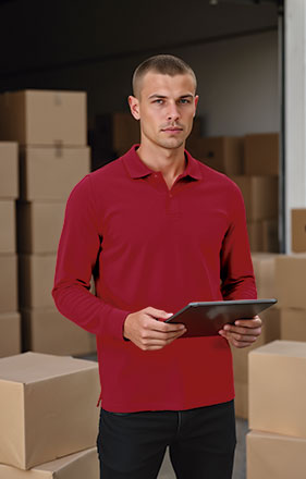 Polo desporto M/comprida