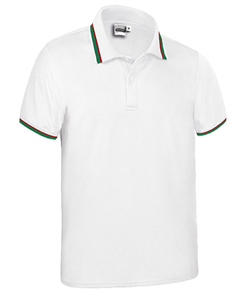 Polo MAASTRICHT blanco-bandera portugal