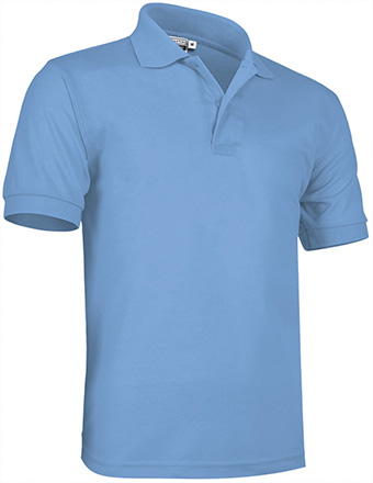 polo mix ULISES azul celeste