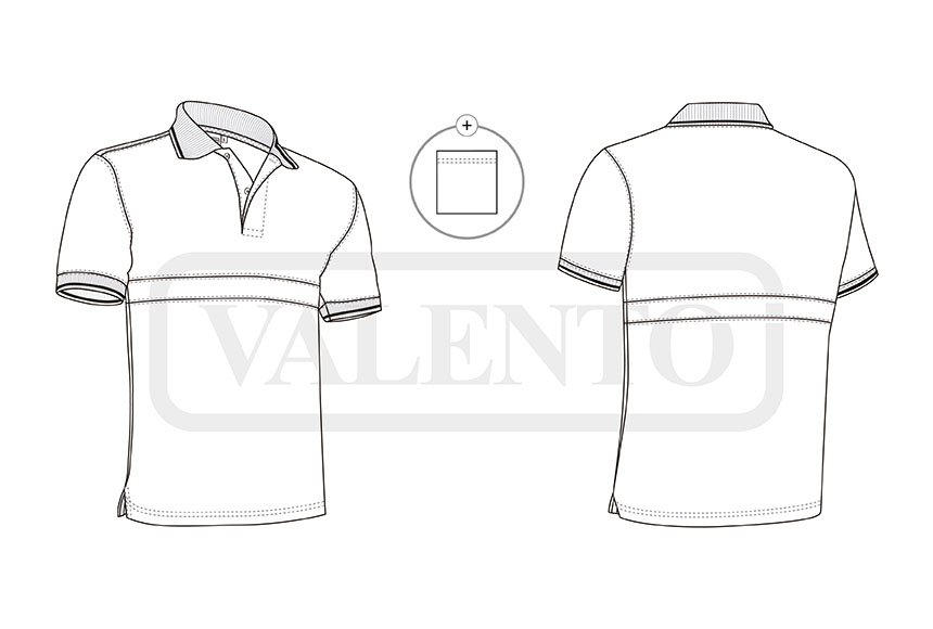 esquema S/S Polo Shirt SERVER