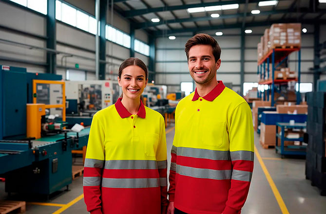 Hi-Vis L/S Polo  SNAKE