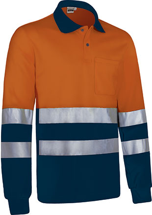 orange fluo-bleu marine orion