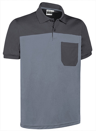 Polo TYPHOON gris humo-gris carbon