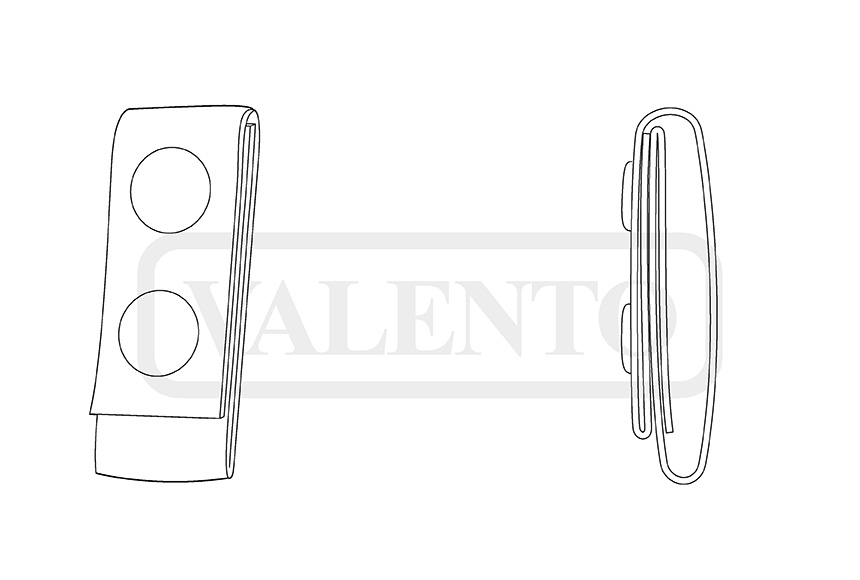 esquema Passants ceinture CLARK