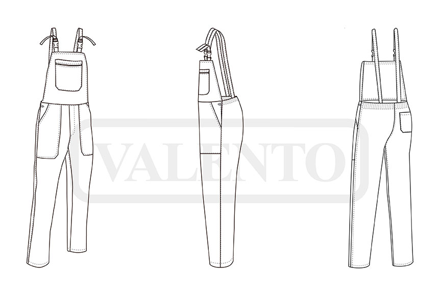 esquema Dungarees PREGON