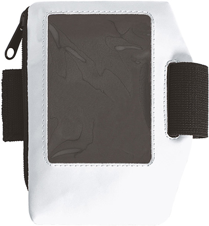 brazalete portamoviles MARATHON blanco