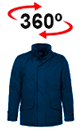 vista 360<sup>0</sup> Parka chauffant panda PANDA
