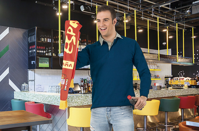  Valento polo rugby hombre SCRUM