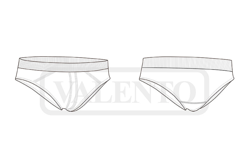 esquema Slip Briefs ZEUS