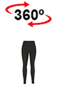 vista 360<sup>0</sup> Leggings segunda pele LANDAL