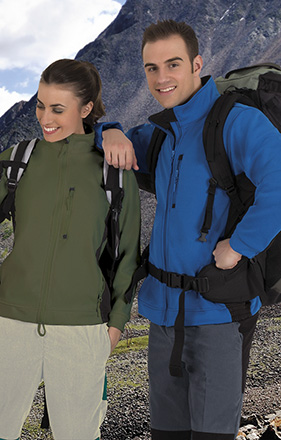 Chaqueta softshell PEAK