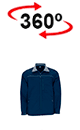 vista 360<sup>0</sup> Casaco softshell THUNDER