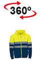 vista 360<sup>0</sup> Hi-Vis Sweatshirt BRANTFORD