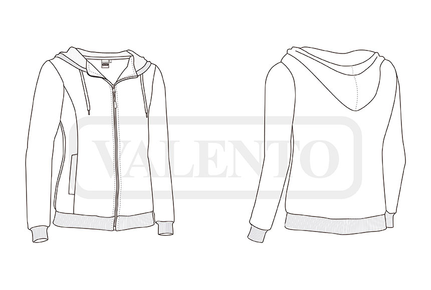 esquema Women sweatshirt JENNY