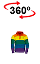 vista 360<sup>0</sup> Sudadera RAINBOW