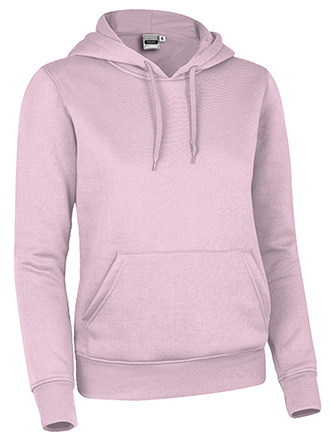 Sudadera mujer TOBAGO rosa pastel