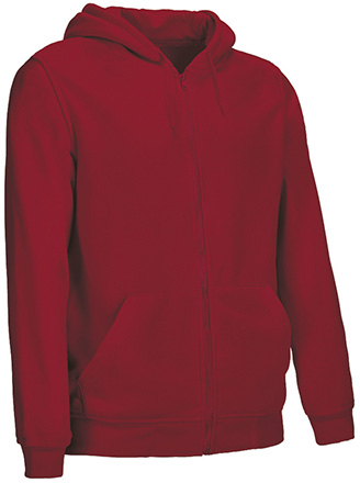 Sudadera TERRANOVA rojo loto