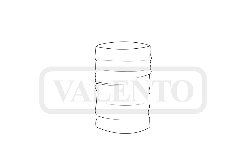 esquema Cache cou tubulaire RUNNER