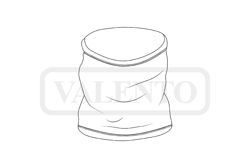 esquema Cache cou tubulaire STONE