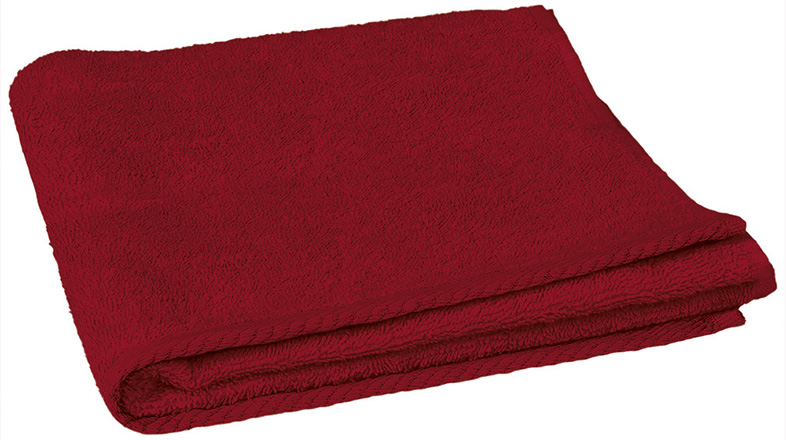 Toalla CEIBA rojo loto