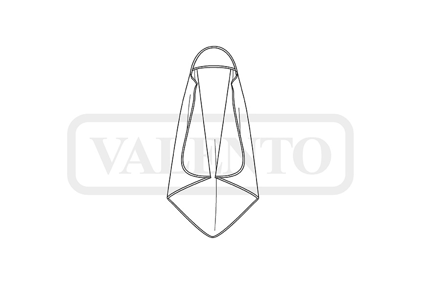 esquema Serviette de bain bébé MAGGIE