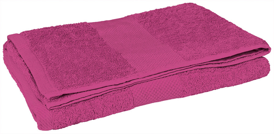 toalla SPONGE rosa magenta