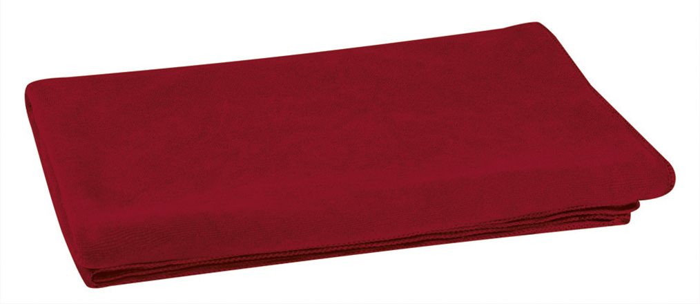 Toalla TAHITI rojo loto