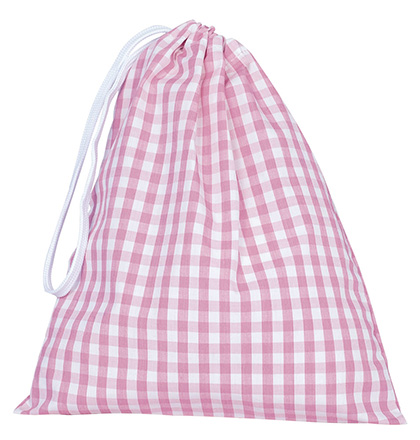 bolsa SNACK blanco-rosa caramelo