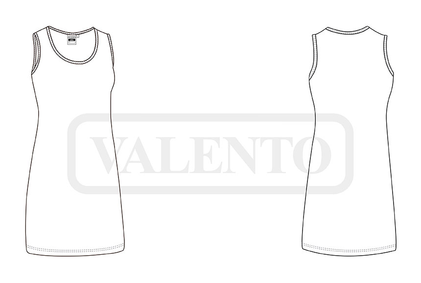 esquema Vestito LINDA