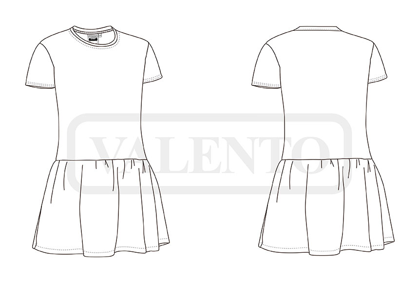 esquema Abbigliamento da bimbo SUNNY